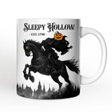 Headless Horseman Spooky Halloween Personalized Mug, The Legend of Sleepy Hollow Gift With Custom Name