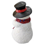 (Pre-Order) Enchanting Snowman and Fawn Home Holiday Decoration, 8" Tall Winter Woodland Deer Figurine