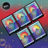 Magic: the Gathering - Secret Lair The Astrology Lands - Virgo Foil Edition