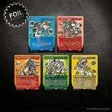 Magic: the Gathering - Secret Lair Monster Anatomy 101 Foil Etched Edition