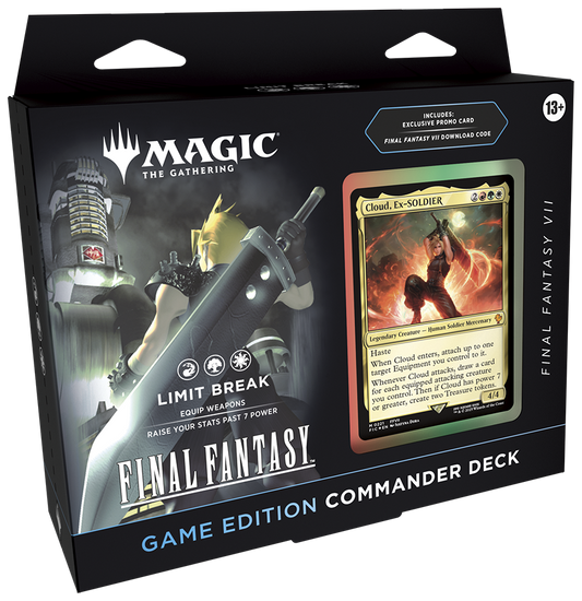 Magic: The Gathering - Final Fantasy VII - Commander Deck - Game Edition