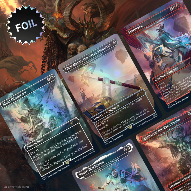 Magic: the Gathering - Secret Lair X Warhammer Age of Sigmar Foil Edition