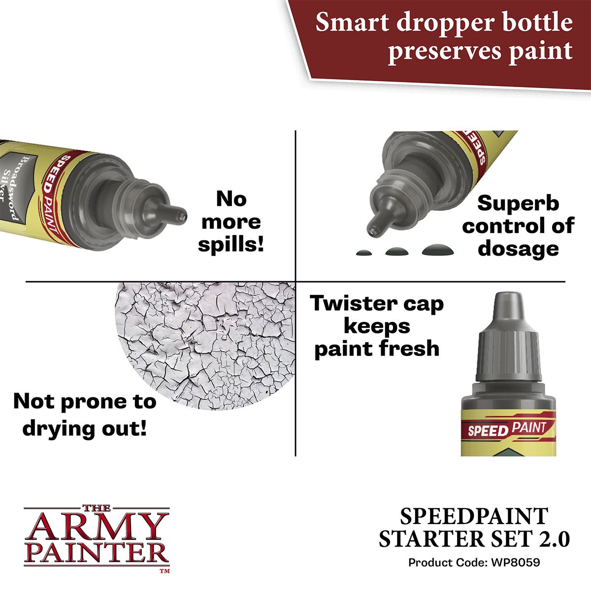 Army Painter Warpaints: Speedpaint Starter Set 2.0