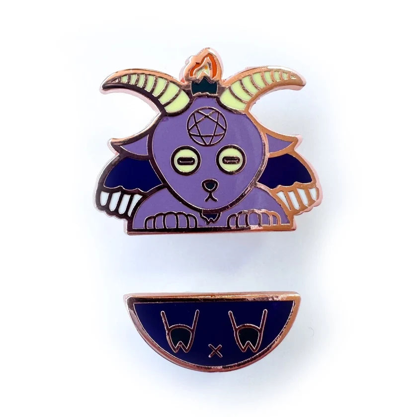 Pride Pals Enamel Pin Set - Baphomet