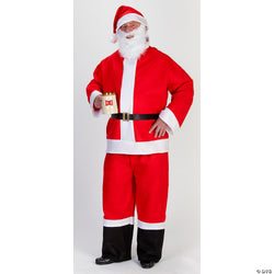 Adult Men's 5-Piece Saloon Spree Santa Suit - Large