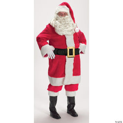Adult Men's Deluxe Father Christmas Suit Costume - XL