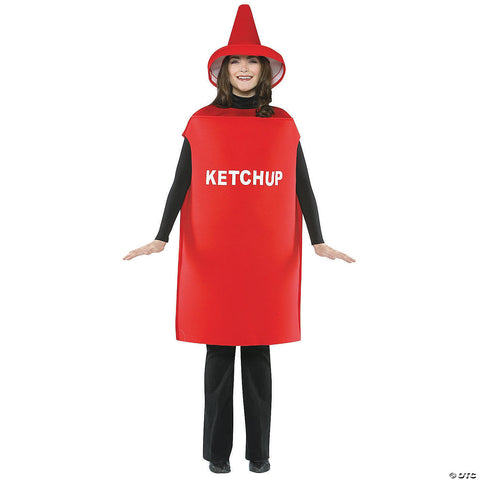 Adult Ketchup Costume - Standard