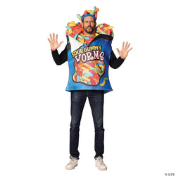 Adult Sour Gummy Worms Costume