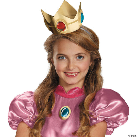 Adults Super Mario Bros. Princess Peach Crown & Amulet