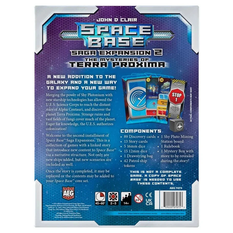 Space Base: Saga Expansion 2 - The Mysteries of Terra Proxima