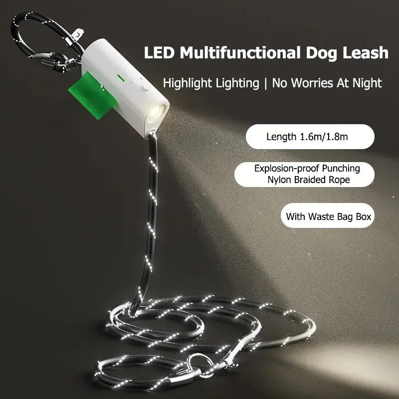 Anniepaw LumiLeash Pro: Reflective Anti-Burst Dog Leash