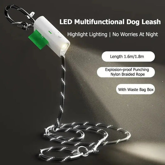 Anniepaw LumiLeash Pro: Reflective Anti-Burst Dog Leash