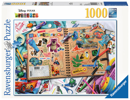 Puzzle: Disney Pixar - Scrapbook