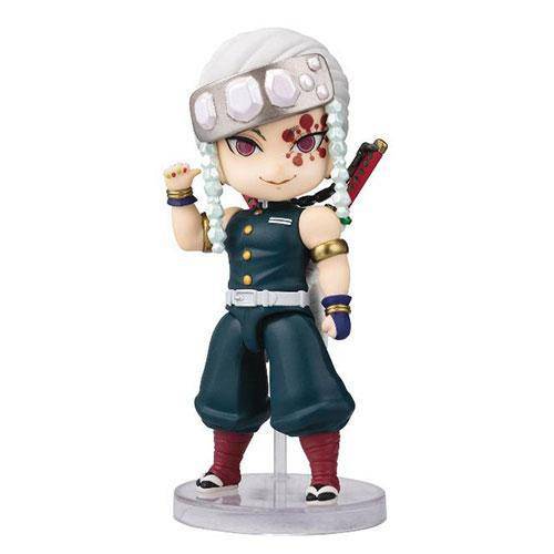 Bandai Demon Slayer Kimetsu Tengen Uzui Figuarts Mini Action Figure