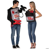 Adult Battery Jumper Cables Couples Costume