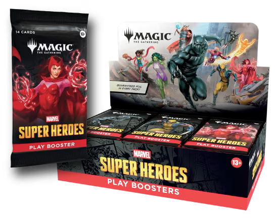 Magic: The Gathering Marvel Super Heroes Play Booster Pack