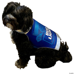 Bud Light Can Dog Costume 2X-3X