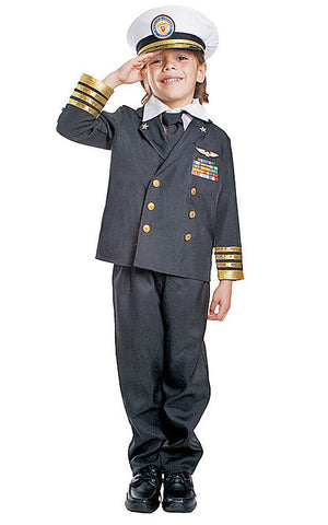 Boys Navy Admiral Costume