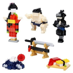 Culture Japan Series 1 Nanoblock Mininano Blind-Bag (1 Bag with 1 Figure)