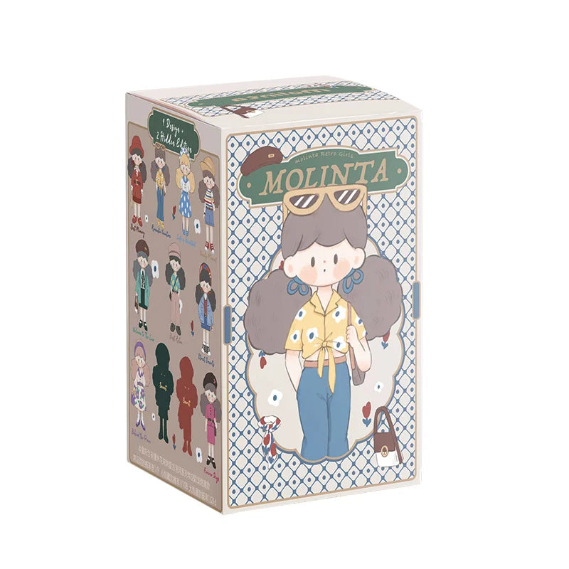 Finding Unicorn Molinta Retro Girls Series Blind Box (1 Blind Box)