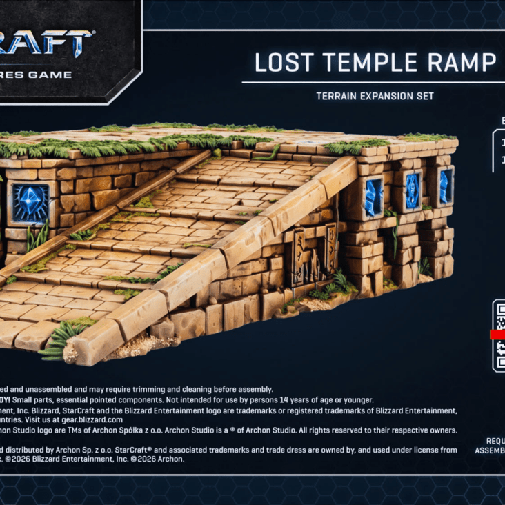 StarCraft Miniatures Game: Terrain: Lost Temple Ramp