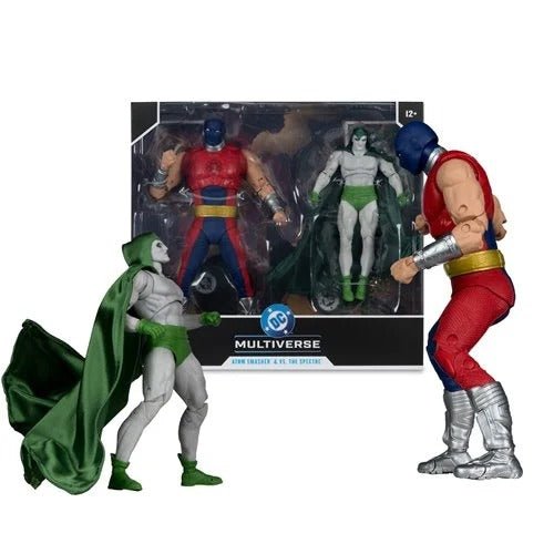 DC Multiverse Megafig Atom Smasher vs. The Spectre JSA: Black Vengeance Action Figure 2-Pack