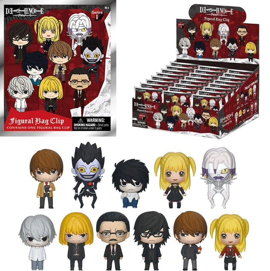 Death Note Figural Bag Clip Blind Bag - Official Anime Collectible