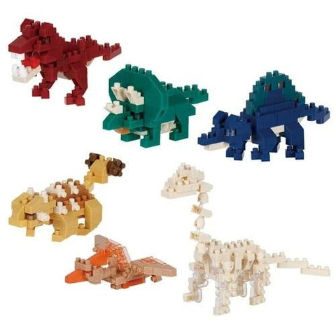 Dinosaur Series 1 Nanoblock Mininano Blind-Bag (1 Bag with 1 Figure)