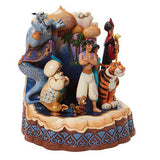 Enesco Disney Traditions Carved by Heart Aladdin "A Wondrous Place” by Jim Shore Statue