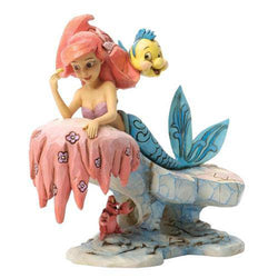 Enesco Disney Traditions Little Mermaid Dreaming Under the Sea Statue