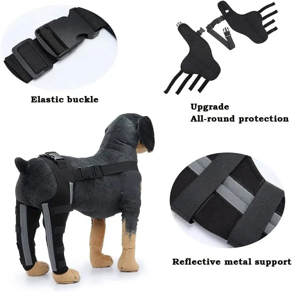 AnniePaw Dog Leg Recovery Braces Support Quality Care Canine Health