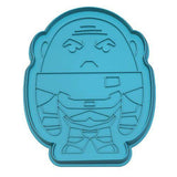 Eaglemoss Doctor Who Monsters Cookie Cutter & Tea Towel Tin