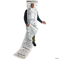 Adult Exs-Ively Long Pharmacy Receipt