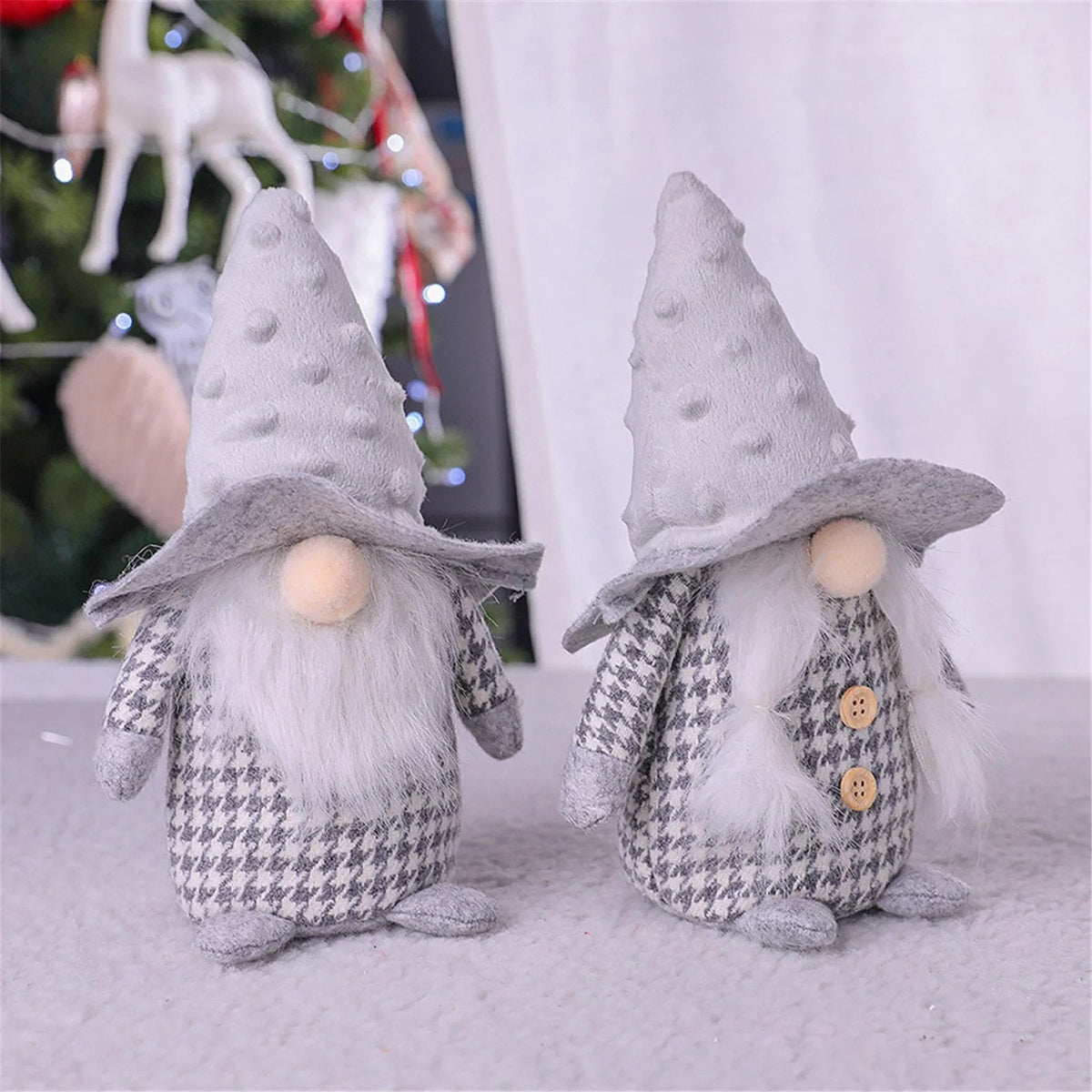 Nordic Charm Gnome Large Set, Scandinavian Christmas Theme