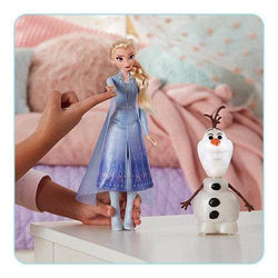 Disney  Frozen 2 Talk and Glow Olaf and Elsa Dolls