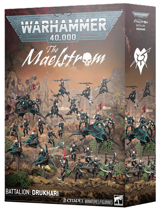 Warhammer 40K: Drukhari - Maelstrom Battalion