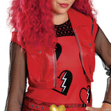 Girl's Classic Disney's Descendants 4: The Rise of Red Princess Red Costume - Small 4-6