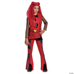 Girl's Classic Disney's Descendants 4: The Rise of Red Princess Red Costume - Small 4-6