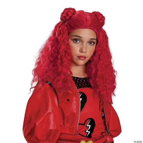 Girl's Disney's Descendants 4: The Rise of Red Princess Red Wig
