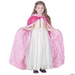 Girls Princess Pink Cape