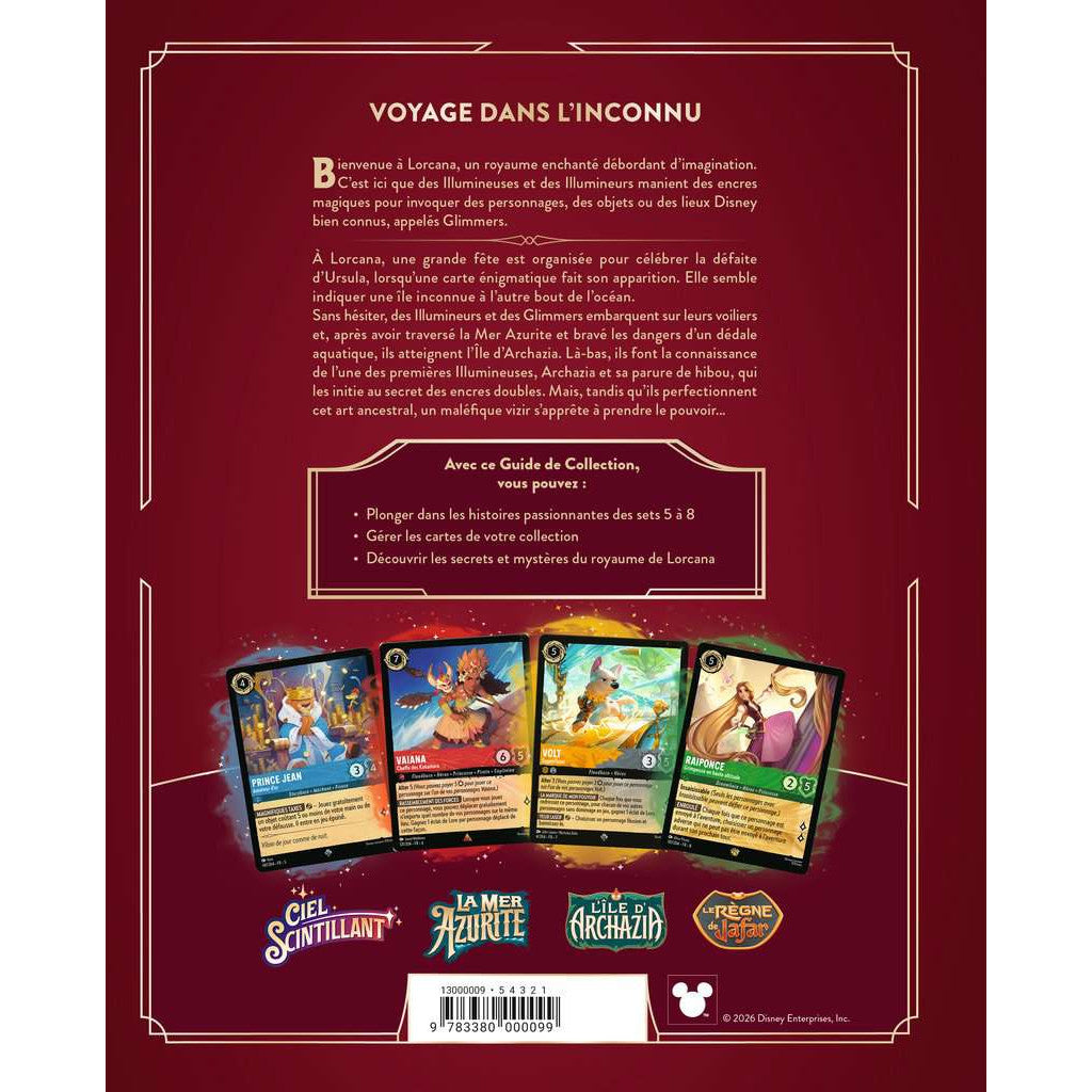 Disney Lorcana: Official Collector's Guide - Sets 5-8