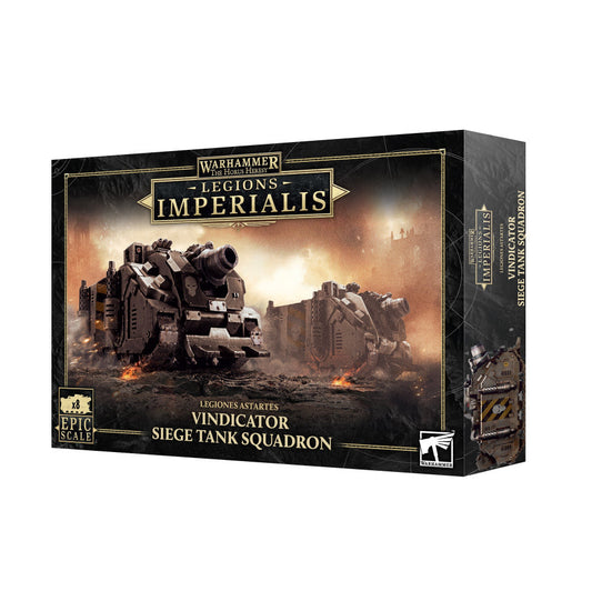 Warhammer Legions Imperialis: Vindicator Siege Tank Squadron