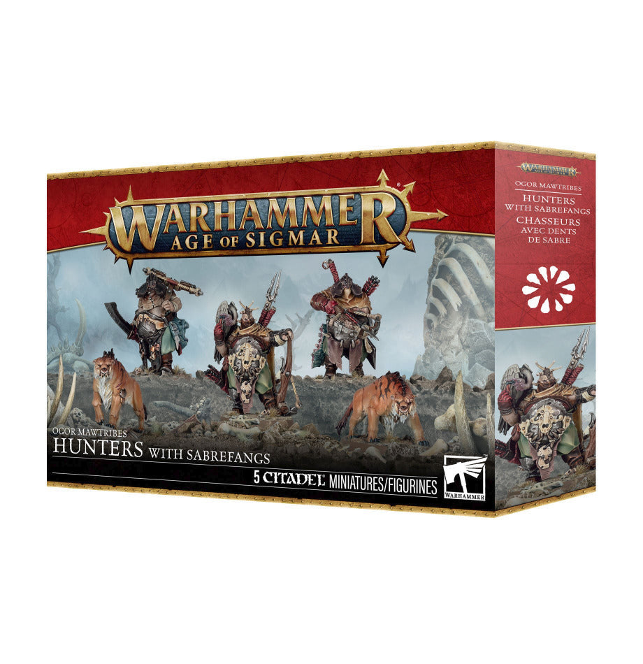 Warhammer: Ogor Mawtribes - Hunters with Sabrefangs