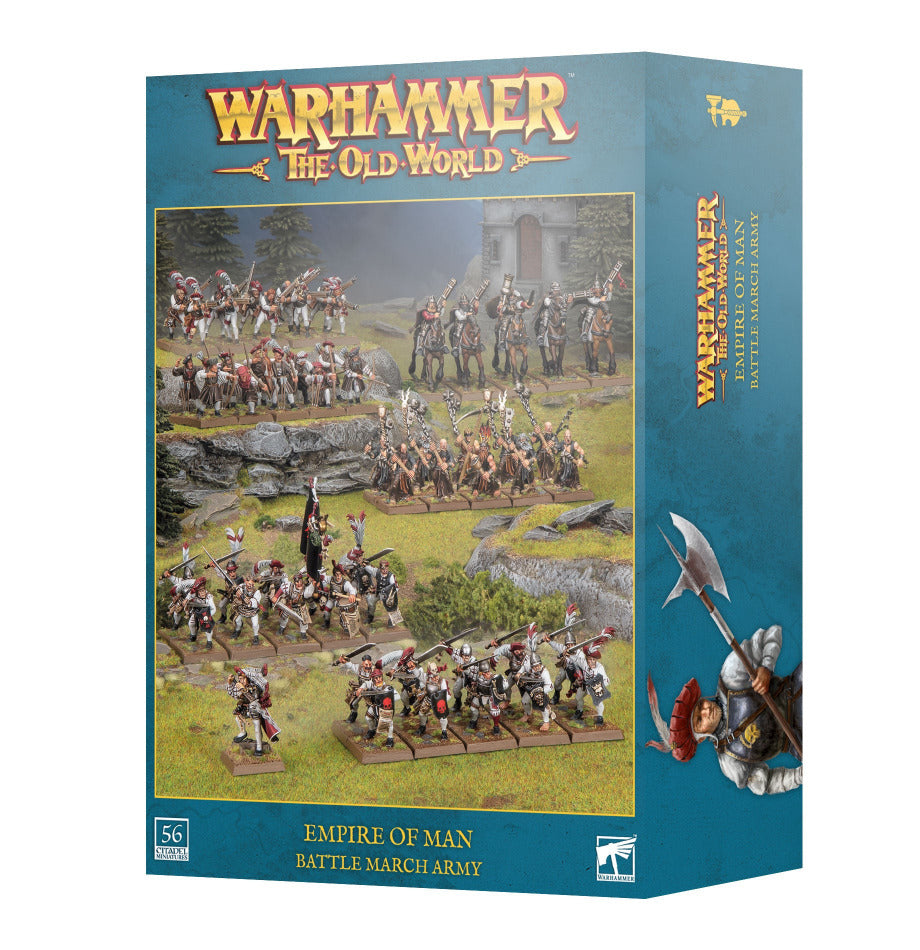Warhammer: the Old World - Empire of Man - Battle March Army