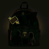 Loungefly Beetlejuice Graveyard Glow-in-the-Dark Mini-Backpack - Entertainment Earth Exclusive