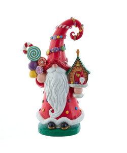 10" Jolly Jingles Candy Gnome Table Piece