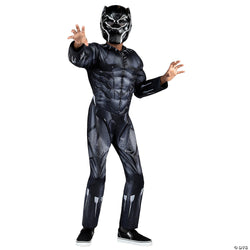 Kids Qualux Black Panther Costume - Small 4-7