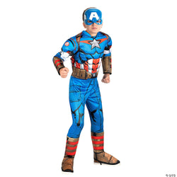 Kids Qualux Captain America (Steve Rogers) Costume 4-7