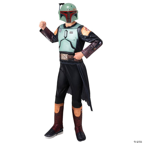 Kids Qualux Star Wars Boba Fett Costume-Large 12-14