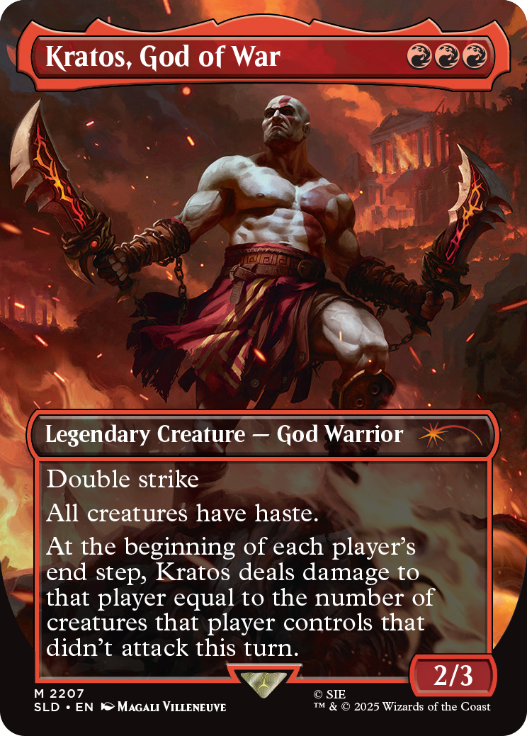 Magic: the Gathering Secret Lair x God of War - Greek